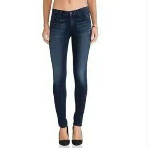 Agolde Premium Los Angeles Skinny Jeans Womens 27 Dark Wash Cotton Blend Stretch